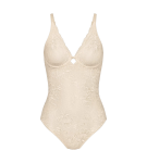 AMOURETTE CHARM - Čipkované body bez kostice Triumph CREAMY DREAM 85D