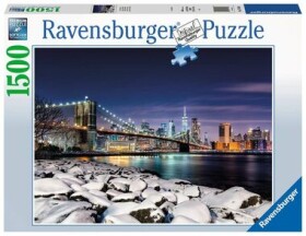 Ravensburger Zima v New Yorku /1500 dielikov/ od 14 rokov