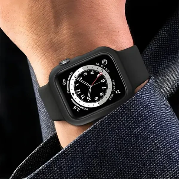 Araree Aero Apple Watch 40 mm čierna / Ochranný kryt / Apple Watch 4/5/6/SE/SE2 / Polykarbonát (AR20-01342A)