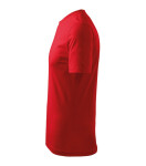 Ťažké unisex tričko červené M