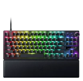 Razer Huntsman V3 Pro Tenkeyless čierna / Herná klávesnica / opticko-analógová / 8KHz / Rapid Trigger / RGB / US Layout