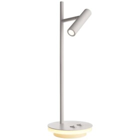 Deko Light Brahe 346015 stolná lampa LED pevne zabudované LED osvetlenie 8.50 W En.trieda 2021: G (A - G) Dopravní biela (RAL 9016); 346015