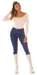 Sexy Skinny Jeans with patch pockets denimblue 42