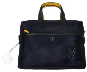 Lamborghini Huracan D10 Tablet Laptop Carrier modrá / Taška na notebook a tablet / do 15 "/ Nastaviteľný popruh (LB-CB15-HU/D10-BE/OE)