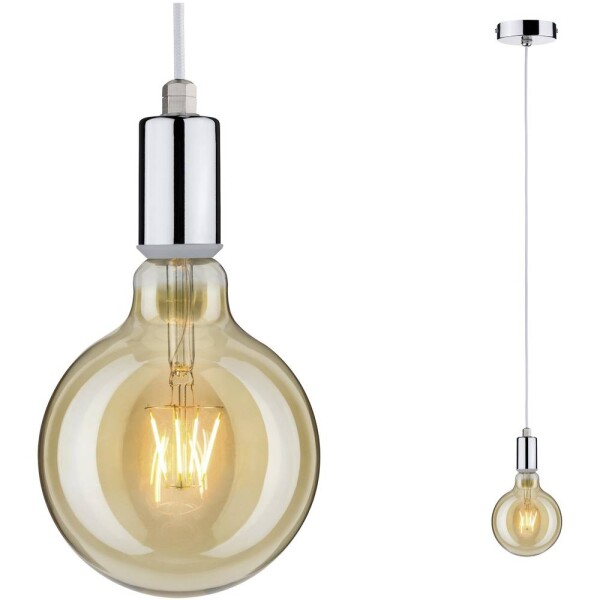 Paulmann Larus 79753 závesné svietidlo LED E27 chróm; 79753