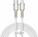 Baseus CATLJK-B02 Kábel USB-C (M) - Lightning (M) 2 m biela / 20W (CATLJK-B02)