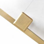 REA - Sprchová kabína Montana Double Gold Brush 80x80 REA-K6695