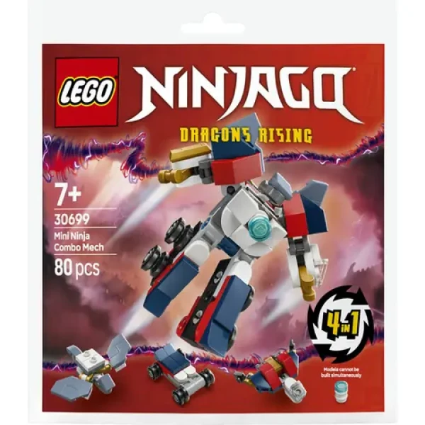 LEGO® NINJAGO® 30699 Miniatúrny nindžovský kombinovaný robot