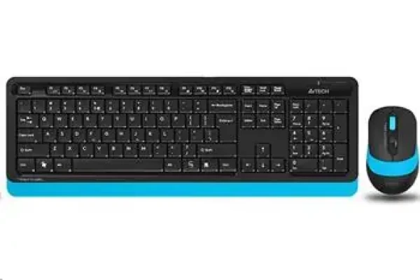 A4tech set bezdrôtová klávesnica CZ-US layout