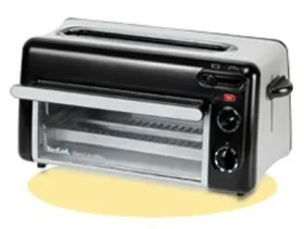 TEFAL TL 6008 čierna / strieborná / Toastová rúra / 1300 W / grilovacie funkcie / 2 krajce (TL6008)