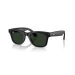 Meta Ray-Ban Gen1 Wayfarer - Matte Black - Clear to Graphite Green Transitions (Large) (8056262326831)