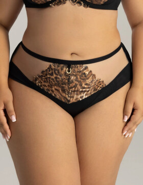Ava 2144/B Brazílske figy S-3XL elegantní černá M
