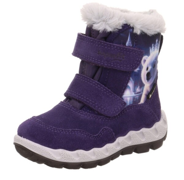 Dievčenské snehule ICEBIRD Purple/Grey GTX Superfit 1-006011-8540 - 28
