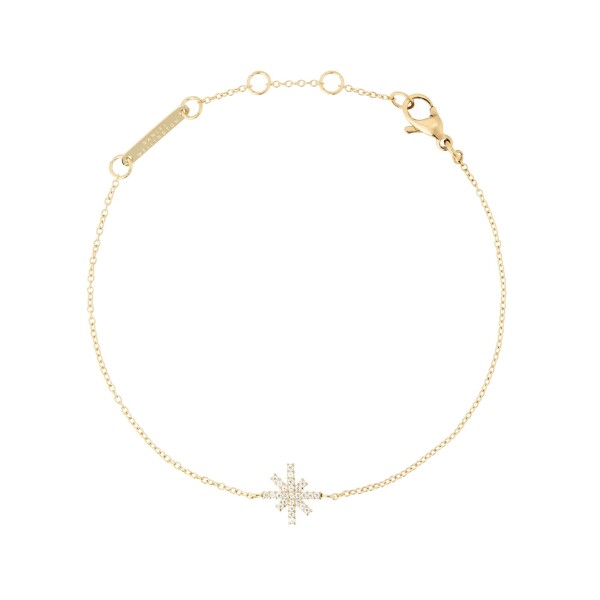 Daniel Wellington Štýlový pozlátený náramok s trblietavou hviezdičkou Mirelle DW00401623