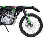 Mamido Benzínová motorka RamiGO TITAN 300CC zelená