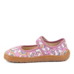 Dievčenské plátené barefoot balerínky CANVAS BALETTY WHITE/PINK FRODDO G1700437-3 - 25