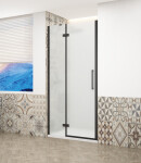 GELCO TRINITY BLACK dvere do niky ľavé, 800 matné sklo, GT1280ML-B GT1280ML-B