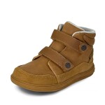 Detská celoročná barefoot obuv Bugga NUVA Brown B00198-18 - 26