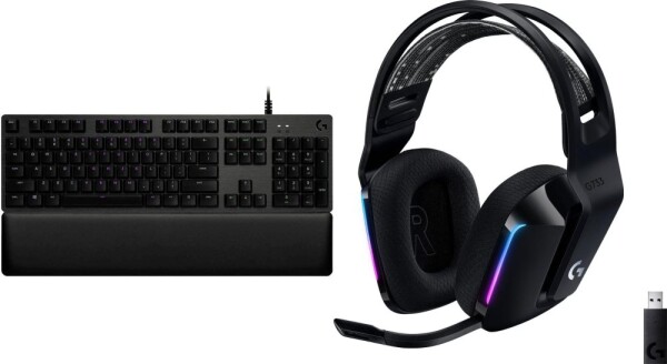 Logitech G513 Carbon GX Brown (920-009330) + G733 Lightspeed Czarne (981-000864)