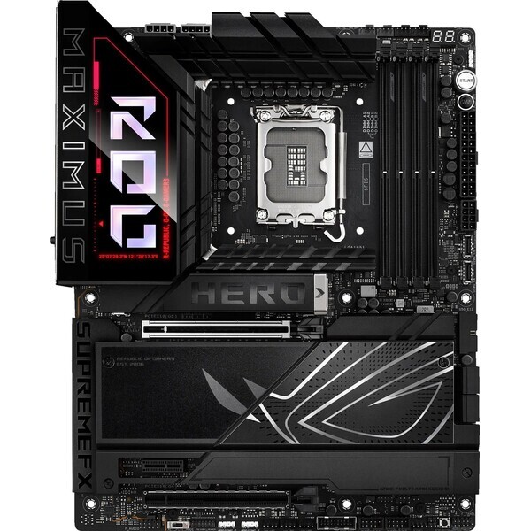 Asus ROG MAXIMUS Z890 HERO/Z890/LGA 1851/ 4X DDR5/PCIex16/5GLAN/ATX (90MB1ID0-M0EAY0)