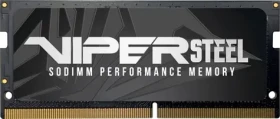 Patriot Viper Steel 8GB (1x8GB) 2666MHz / SO-DIMM / DDR4 / CL18 / Unbuffered / Non-ECC / 1.2V / XMP2.0 (PVS48G266C8S)
