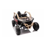 Mamido Detské elektrické autíčko Buggy Kawasaki TERYX KRX1000 24V béžové