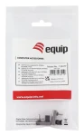 Equip 133477 čierna/sivá / Adaptér USB-C / USB4 Gen 4 / 40 Gbit/s / PD 240W / lomený 180 ° / 2 ks (133477)
