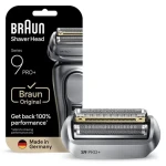 Braun Series 9 96M strieborná / Náhradná hlavica / pre Series 9 / 5+1 holiacich prvkov (8700216555562)