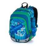 Školský batoh Bagmaster Alfa 21 B Blue/green
