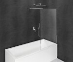 POLYSAN - MODULAR SHOWER vaňová zástena 750x1500, číre sklo BMS1-75
