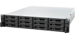 Synology RS2423RP+ II / NAS rack station / 12x HDD / AMD RYZEN V1780B / 8GB RAM / 2x USB 3.2 / 2x GLAN + 1x 10GLAN