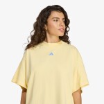 Tričko adidas 3-Stripes Studio T-Shirt Almost Yellow L