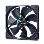 Fractal Design 140mm Dynamic X2 GP PWM čierna / Univerzálny ventilátor / 33.7 dB @ 1700 RPM (FD-FAN-DYN-X2-GP14-PWM-BK)