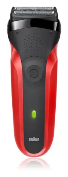 Braun Series 3 300s červená / planžetový holiaci strojček / 30 min prevádzka (4210201163343)