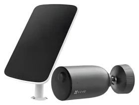 Ezviz CS-EB3 sivá / vonkajšia IP kamera / 4G / 2K / batéria + solárny panel 5 W (CSEB3SP2K4GA)