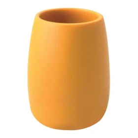Spirella Sven kelímok na kefky žltý / polyresin (7610583218506)