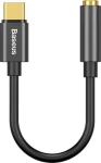Baseus redukcia USB-C na 3.5 mm Audio Jack L54 (F) čierna / 9 cm (CATL54-01)