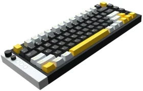 Lamzu Jet75 Gaming Tastatur čierna / herná mechanická klávesnica / 75% / US layout / Gateron Jade switch / RGB / USB-C (6975637430268)
