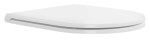 KERASAN - FLO WC sedátko, SLIM, Soft Close, biela 319101N