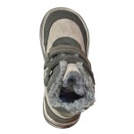 Chlapčenské zimné topánky Barefoot RODRIGO GREY, Protetika, sivá - 24