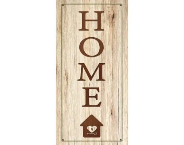 Obraz na plátne Home, 20x40 cm%