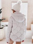 Dámska zimná bunda TY5042 svetlošedá – FashionStreet 2XL