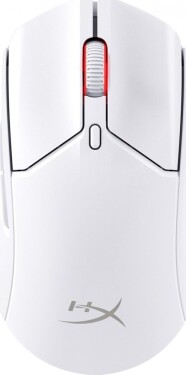 HyperX Pulsefire Haste 2 Wireless biela / Herná bezdrôtová myš / optická / 26000DPI / 6 tlačidiel / USB / BT / 2.4GHz (6N0A9AA)