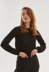 Monnari Svetre a vesty Shimmering Long Sleeve Sweater Black XL