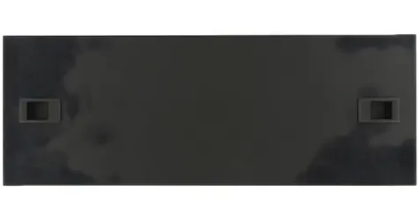 Lanview Zaslepovací panel 19" 4U čierna / Zaslepovací panel / zaklapávacia montáž / oceľ (RAB315BL)