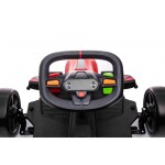 Mamido Detská elektrická motokára Fast 3 Drift červená