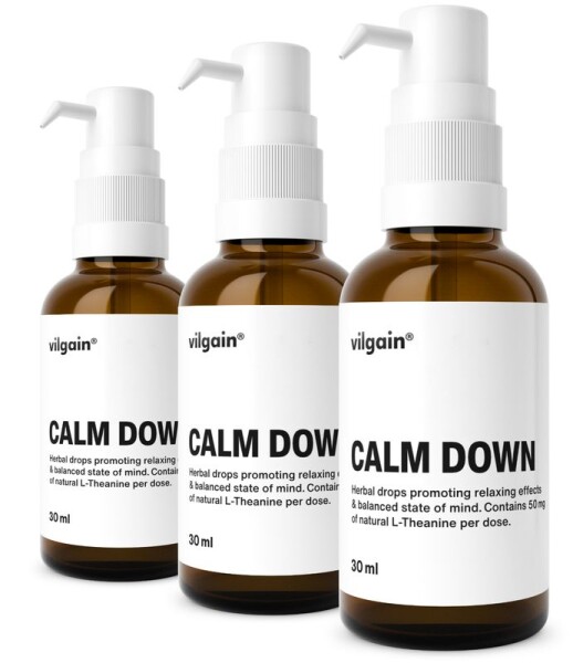 Vilgain Calm Down – 3× medovka 30 ml