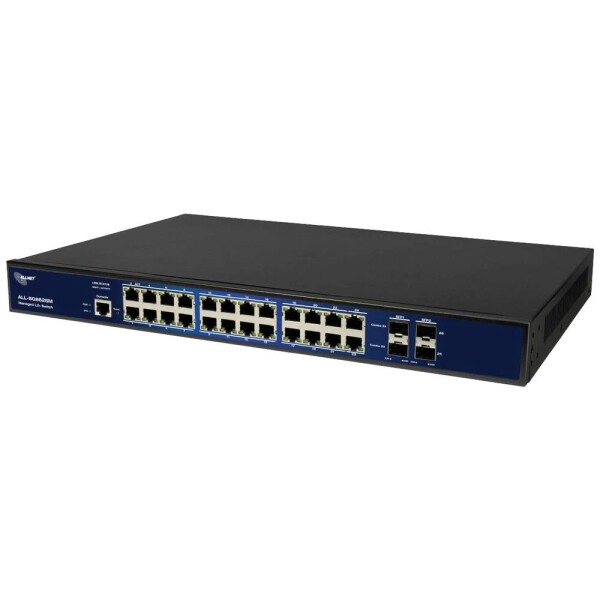 Allnet ALL-SG8626M riadený sieťový switch 26 portů 10 / 100 / 1000 MBit/s; A210804