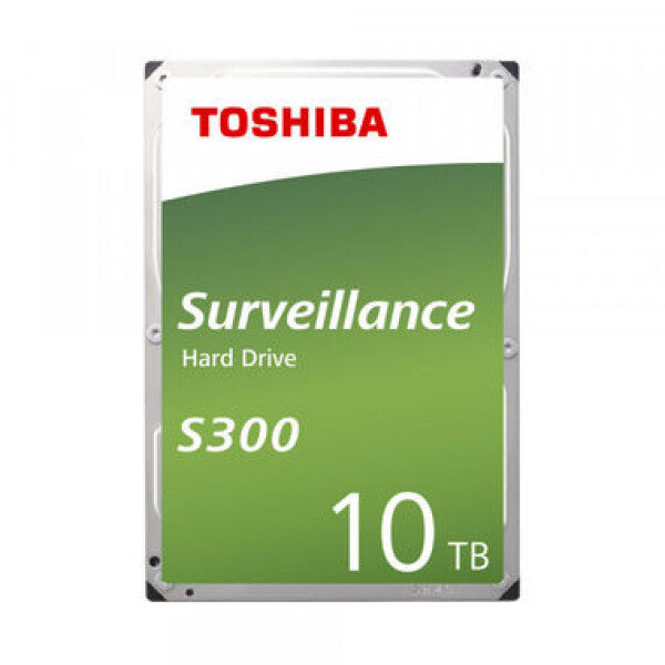 Toshiba S300 Surveillance 10TB (bulk) / 3.5 / 7 200 rpm / 256MB cache / SATA 6Gbits / Interné / 3y (HDWT31AUZSVA)