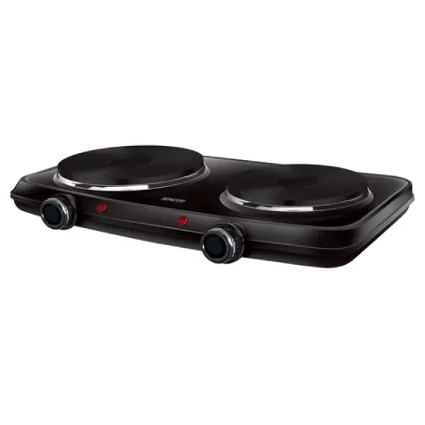 Sencor SCP 2254BK-EUE4 Dvojplatničkový varič / 18 15 cm / 2500W (8590669304769)